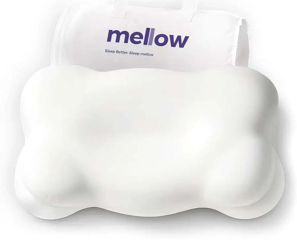 Mellow Cloud Ergonomic Memory Foam Alignment Pillow